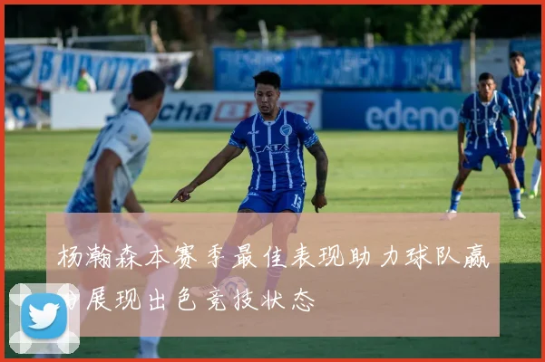 杨瀚森本赛季最佳表现助力球队赢分展现出色竞技状态